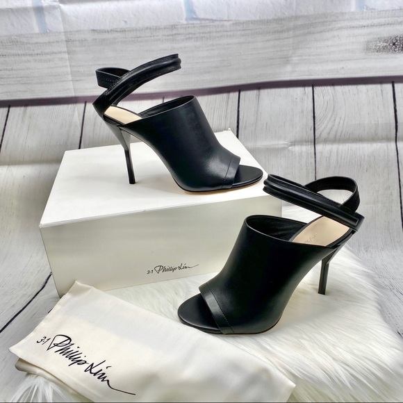 3.1 P H I L L I P L I M : “Kiddie” Cutout Heels - Picture 1 of 8
